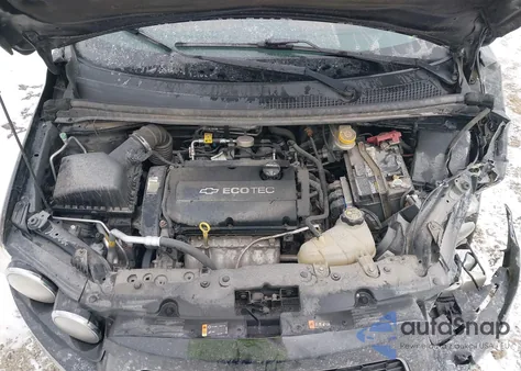 2016 Chevrolet Sonic Lt Auto z USA, uszkodzony, nr VIN 1G1JC5SH2G4117165